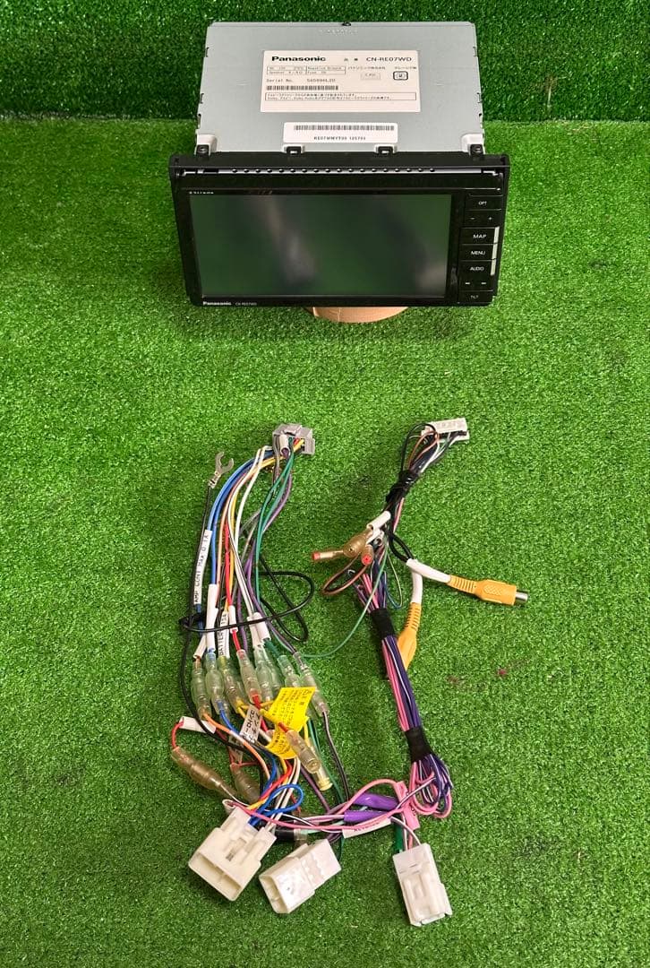 パナソニックストラーダ CN-RE07WD ナビ フルセグ地図データ2020年版
