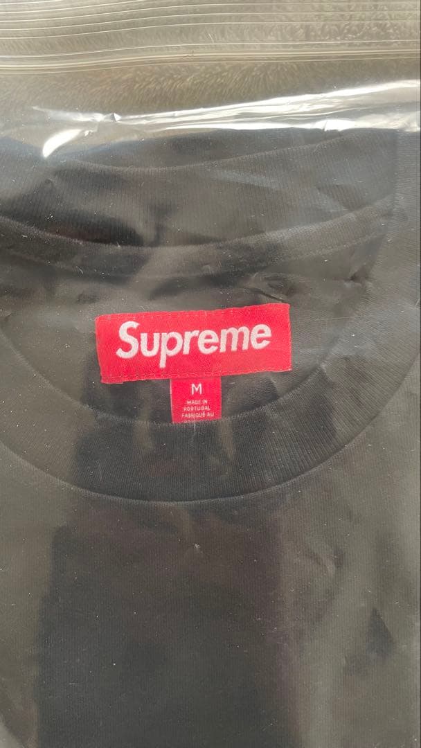 Supreme スモールロゴ Tシャツ Mサイズ ブラック　新品未使用