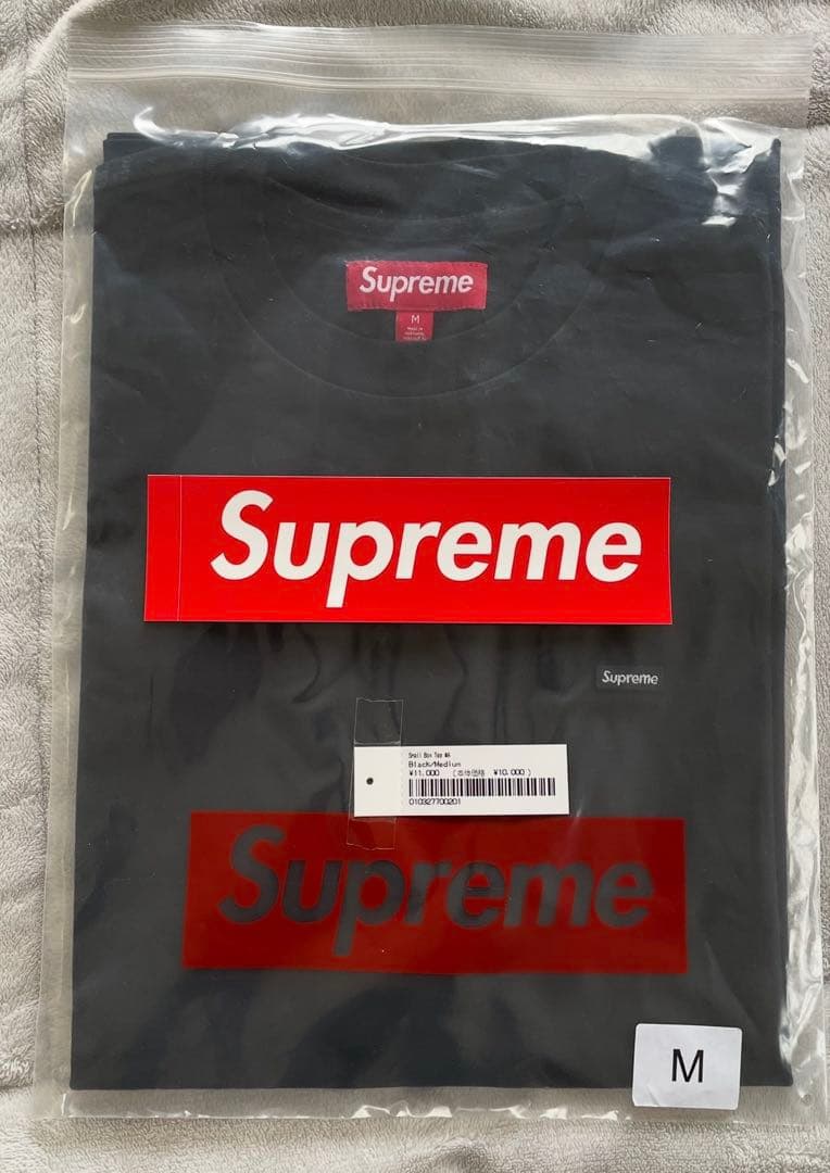 Supreme スモールロゴ Tシャツ Mサイズ ブラック　新品未使用