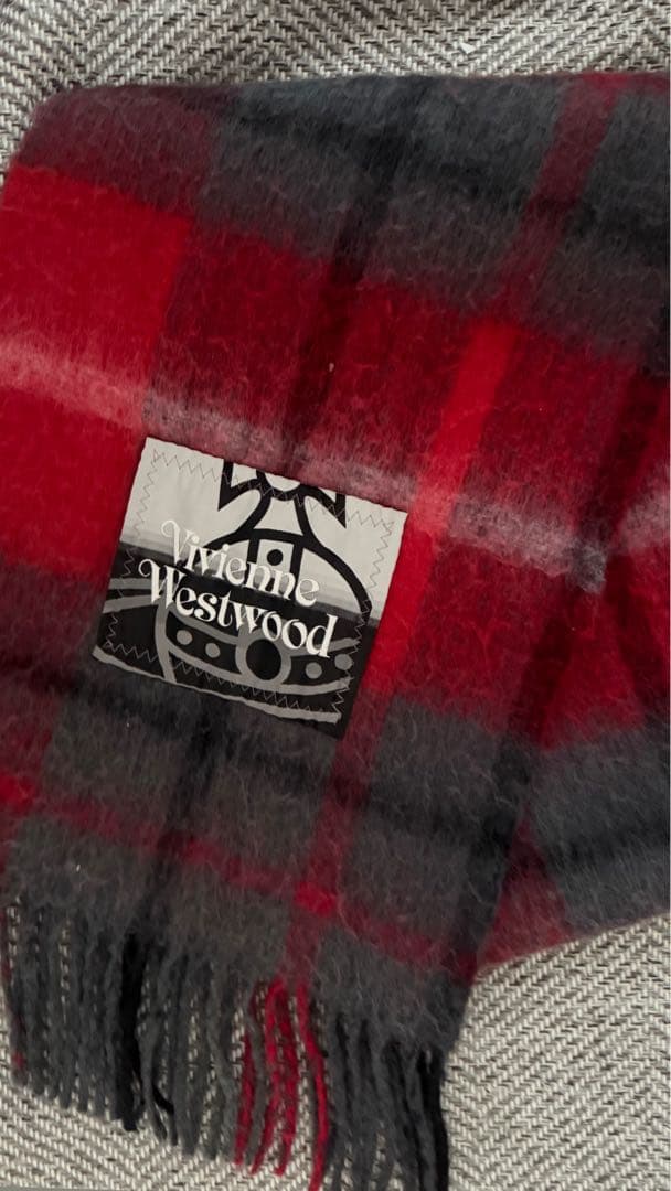 【国内正規品】早い者勝ち‼️Vivienne Westwood チェックマフラー
