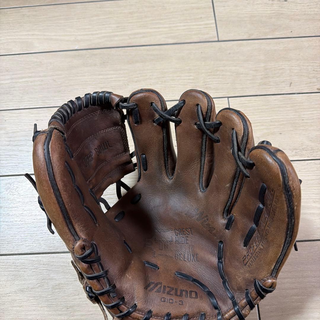 Mizuno Cal Lite 硬式グローブ 右手用 ブラウン