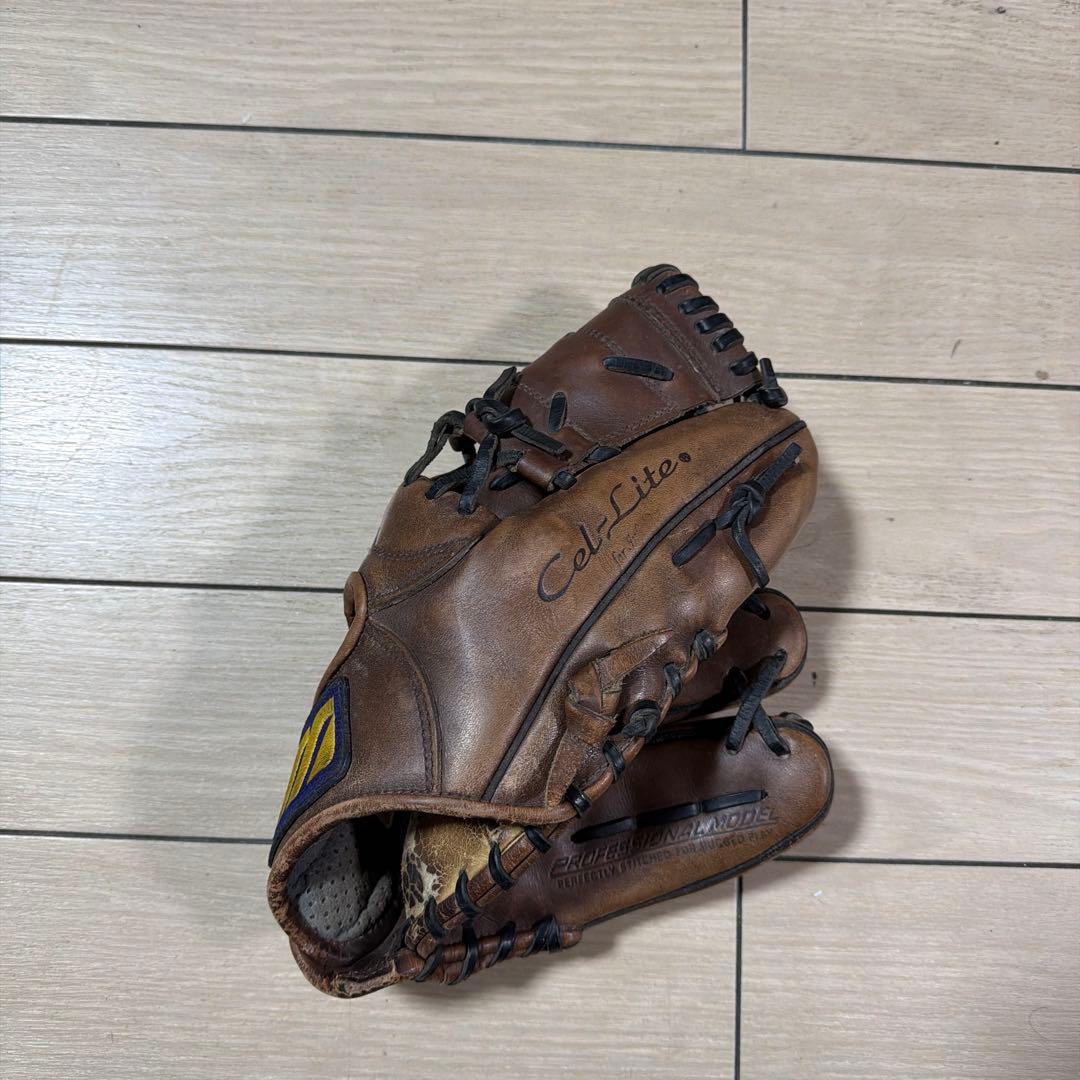 Mizuno Cal Lite 硬式グローブ 右手用 ブラウン