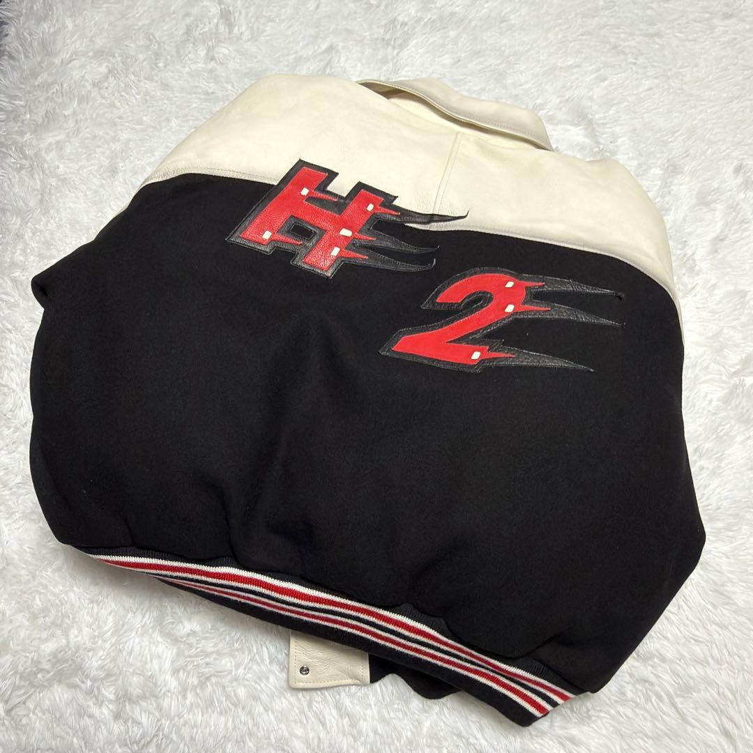 ［未使用］ H2 Heron Prestonコラボ レザースタジャン L