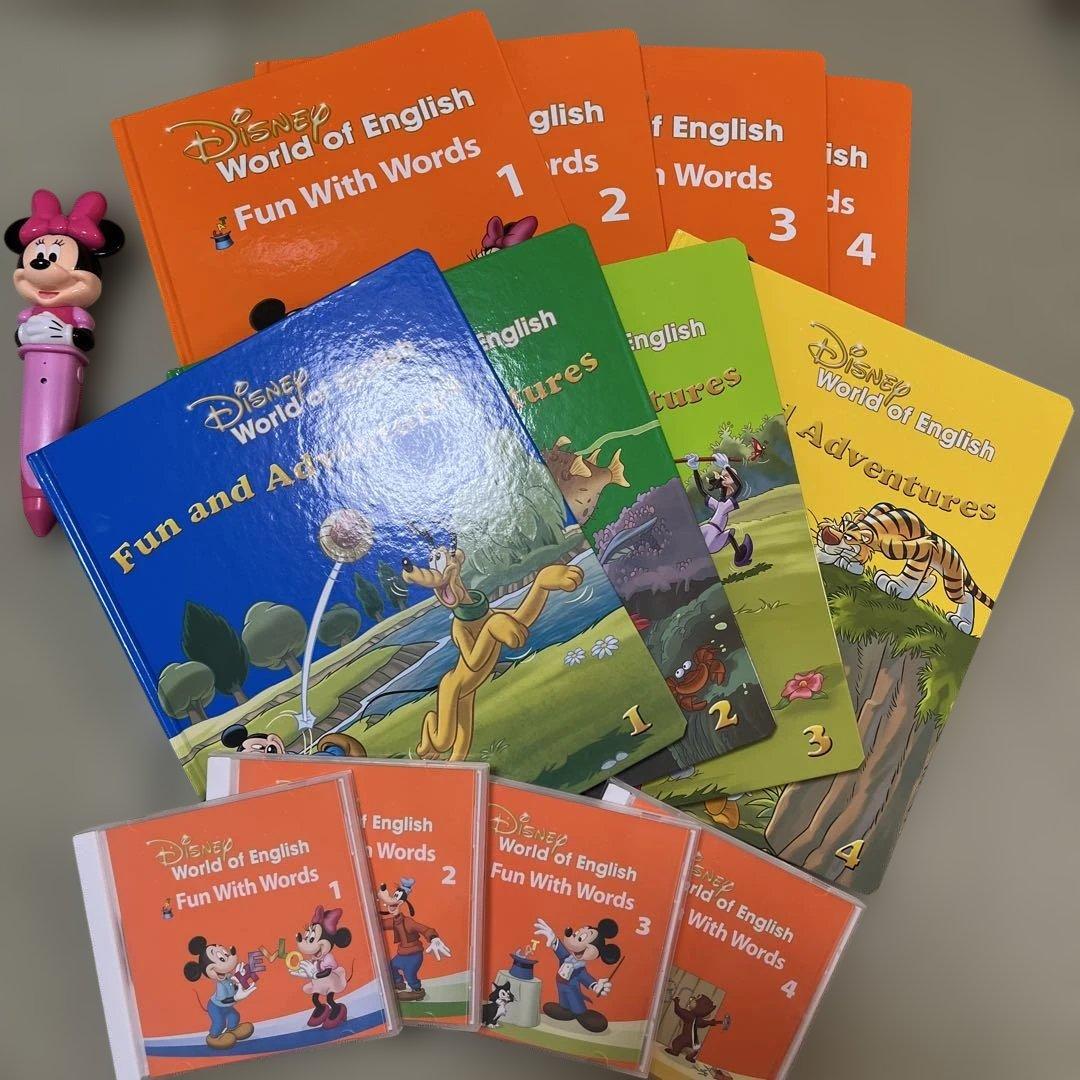 ディズニー英語 Fun With Words セット　タッチペンつき　2019年