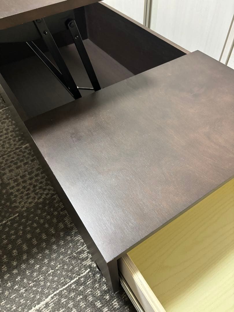 天板昇降式テーブル YAMADAホールディングス×IDC大塚家具 17日集荷依頼