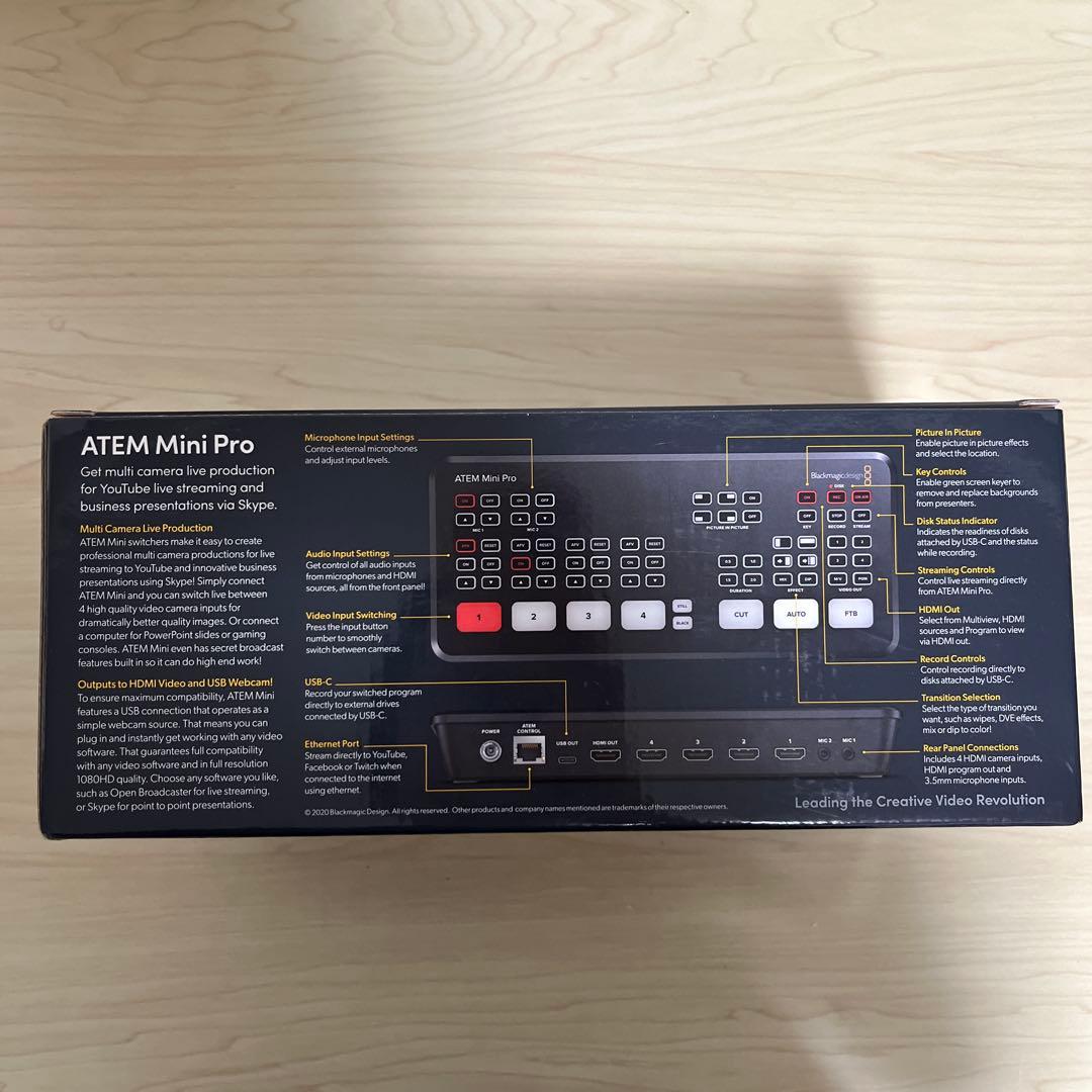 その他 ATEM Mini Pro Blackmagic Design