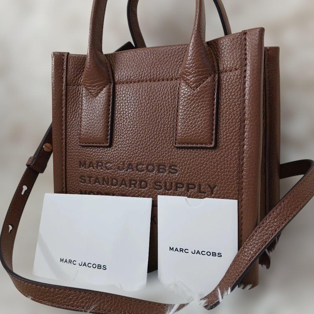 【未使用級】マークジェイコブス スモール オールレザー2way ショルダーバッグ