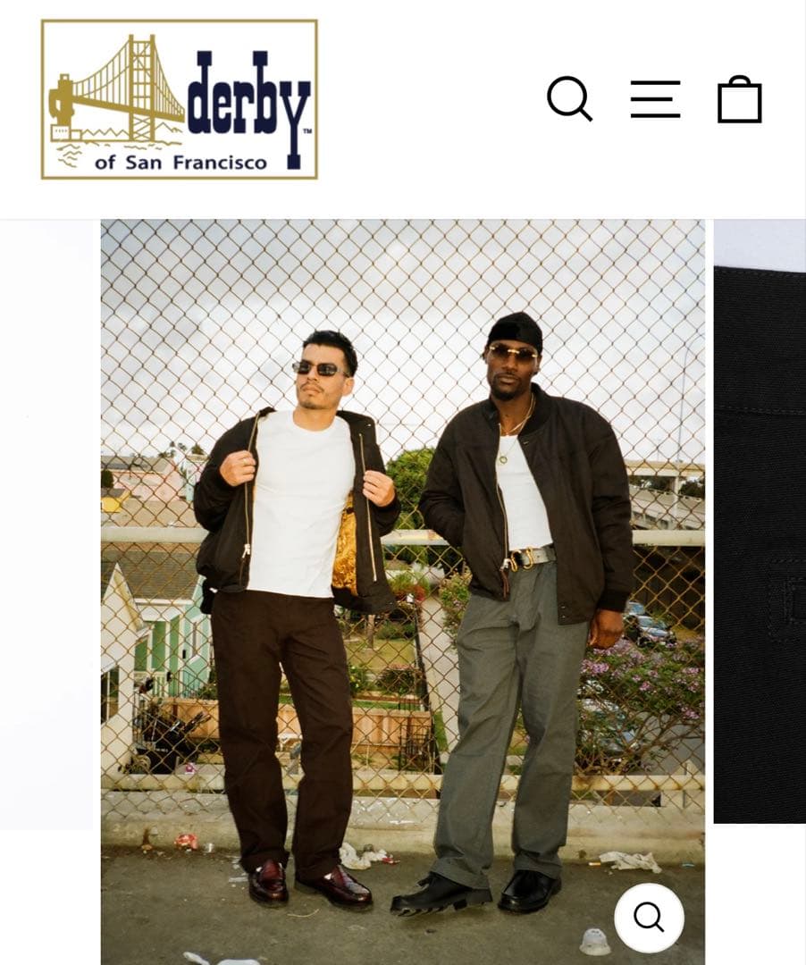 新品未使用 ダービーオブサンフランシスコ フリスコパンツ w36