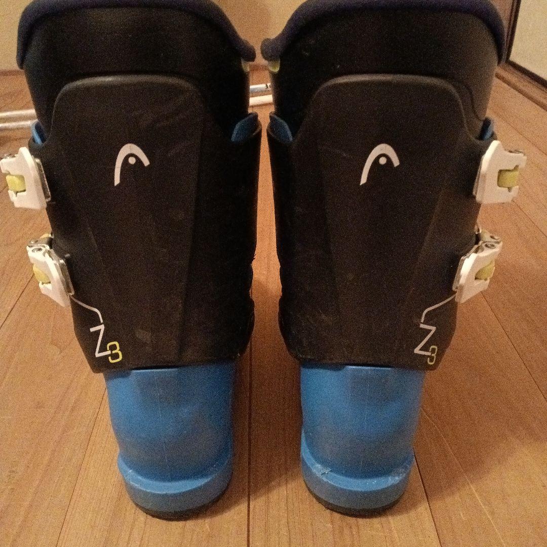 HEAD★ジュニア用　スキー板・ブーツ・ストックセット