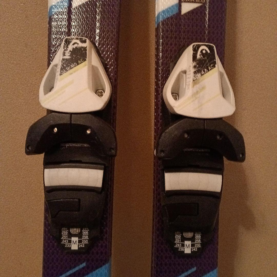 HEAD★ジュニア用　スキー板・ブーツ・ストックセット