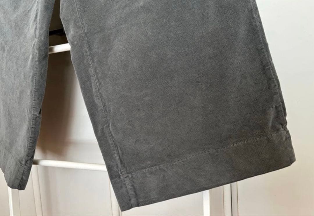 パンツ ALBUM DI FAMIGLIA VELVET W&S TROUSERS