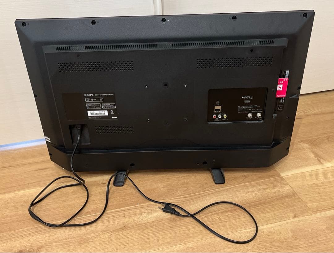 SONY 液晶テレビ KJ-32W500E 本体　リモコン　取扱説明書つき