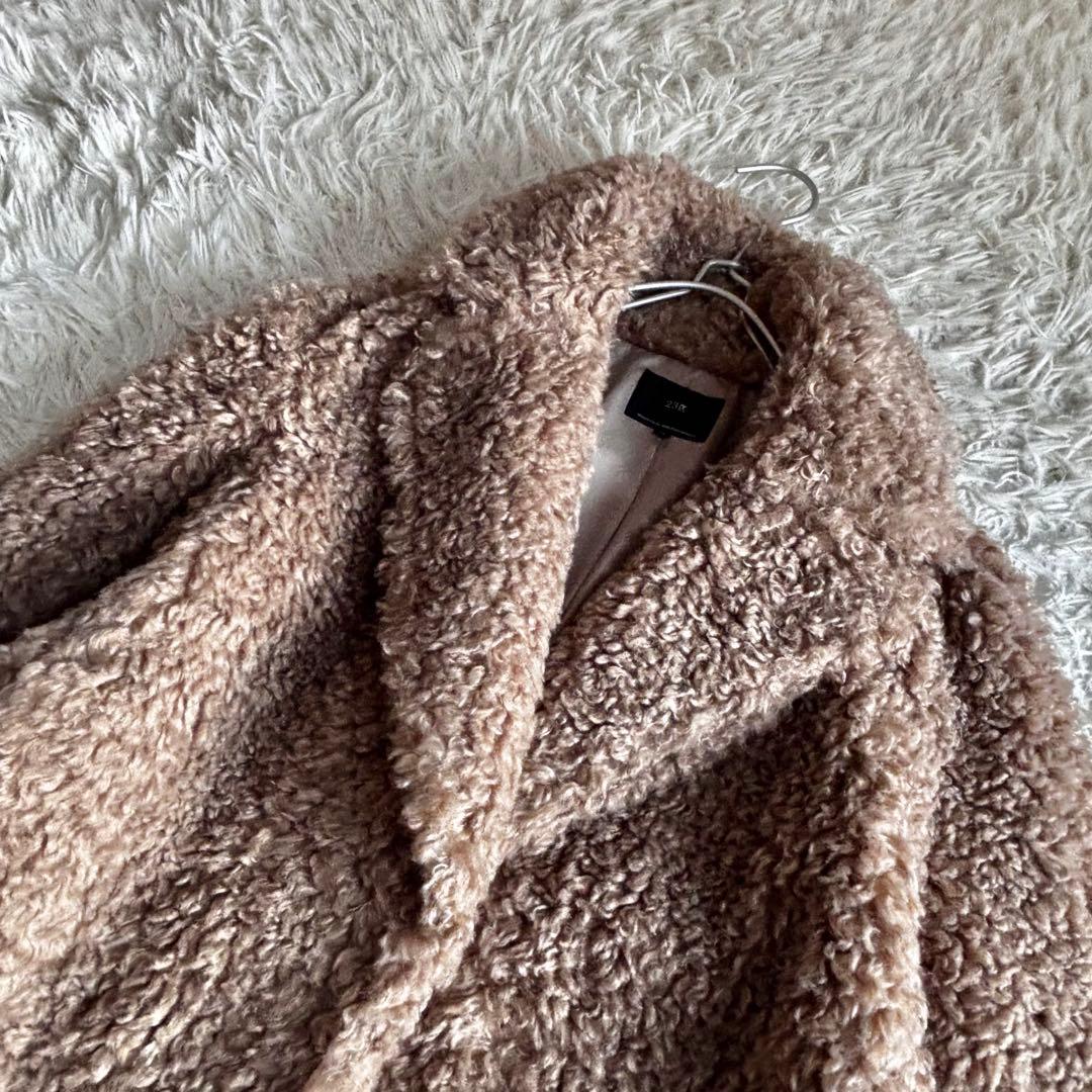 未使用 23区 ECOPEL プードルファー コート ジャケット アウター 38