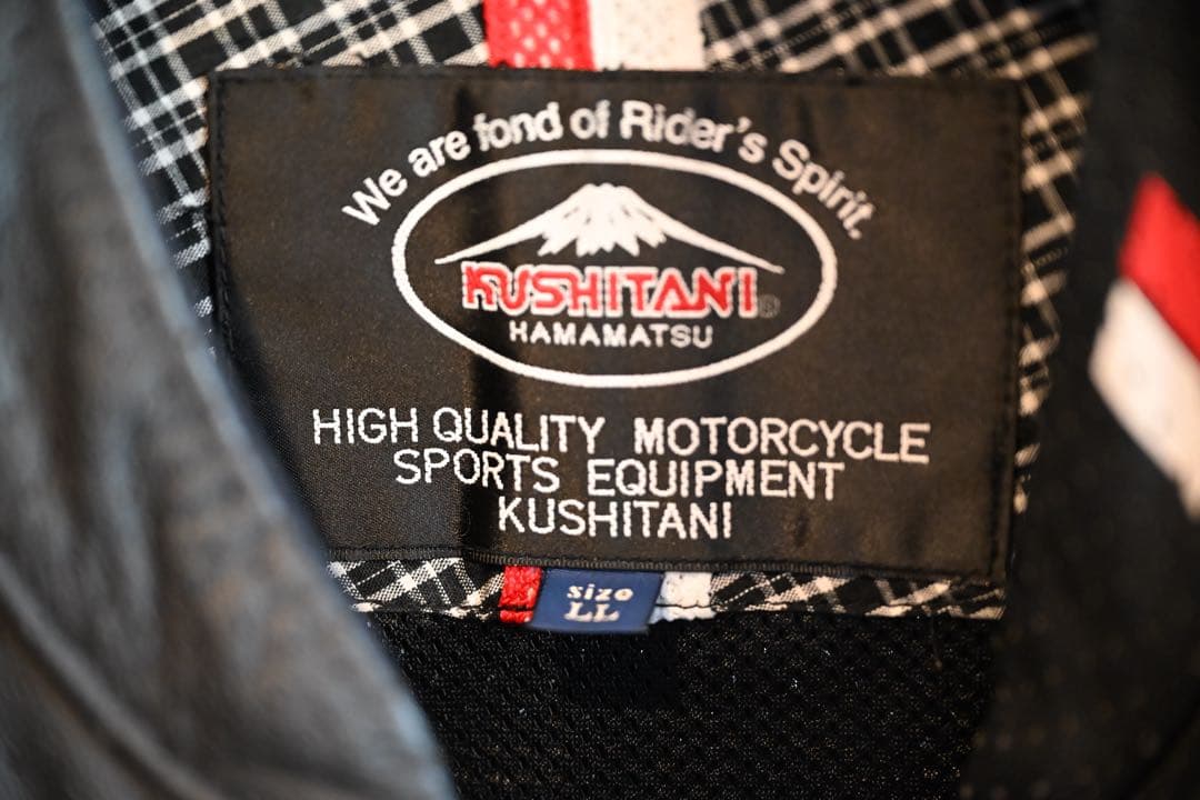 クシタニ　フェイズメッシュジャケット　LLサイズ　レザー