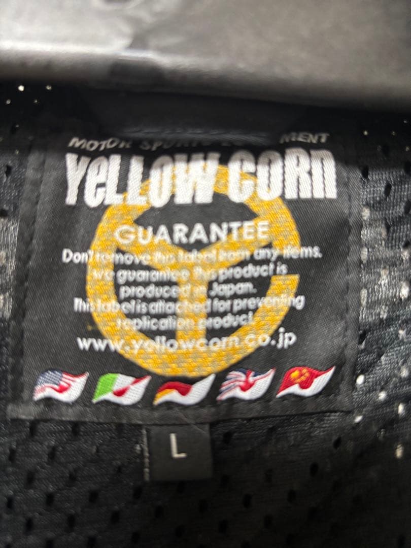 YELLOW CORN SLEDGE HAMMER メッシュジャケット Lサイズ