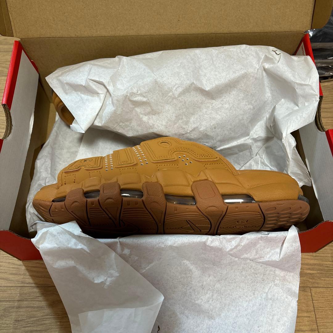 箱あり　NIKE 27 モアアップテンポ　ブラウン　27 メルなや