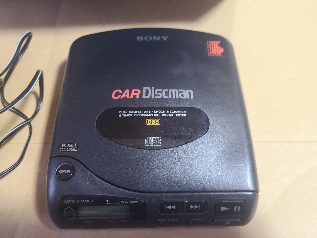 SONY CAR Discman ポータブルCDプレーヤー