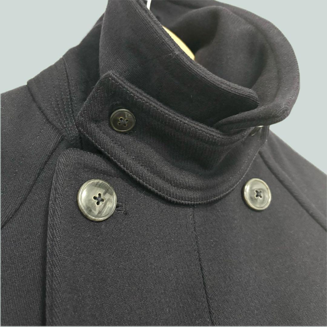 COMOLI キャバリーメルトン ダブルブレステッド ピーコート サイズ1