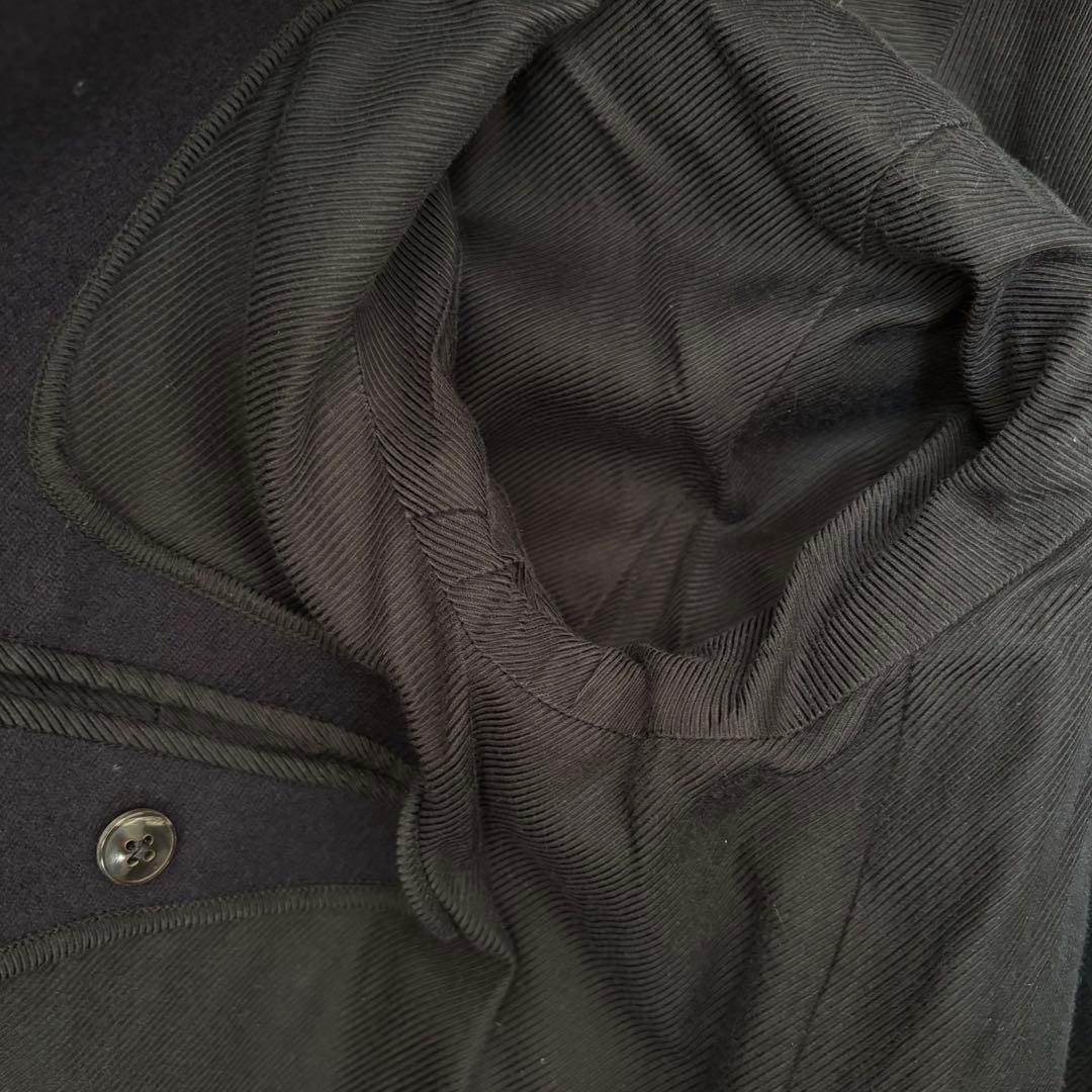 COMOLI キャバリーメルトン ダブルブレステッド ピーコート サイズ1