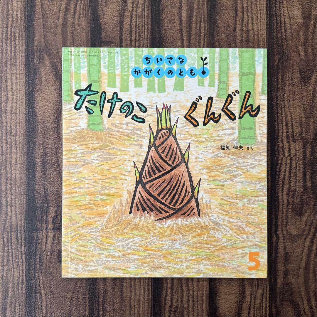 たけのこ　かがくのとも　キンダーブックしぜん