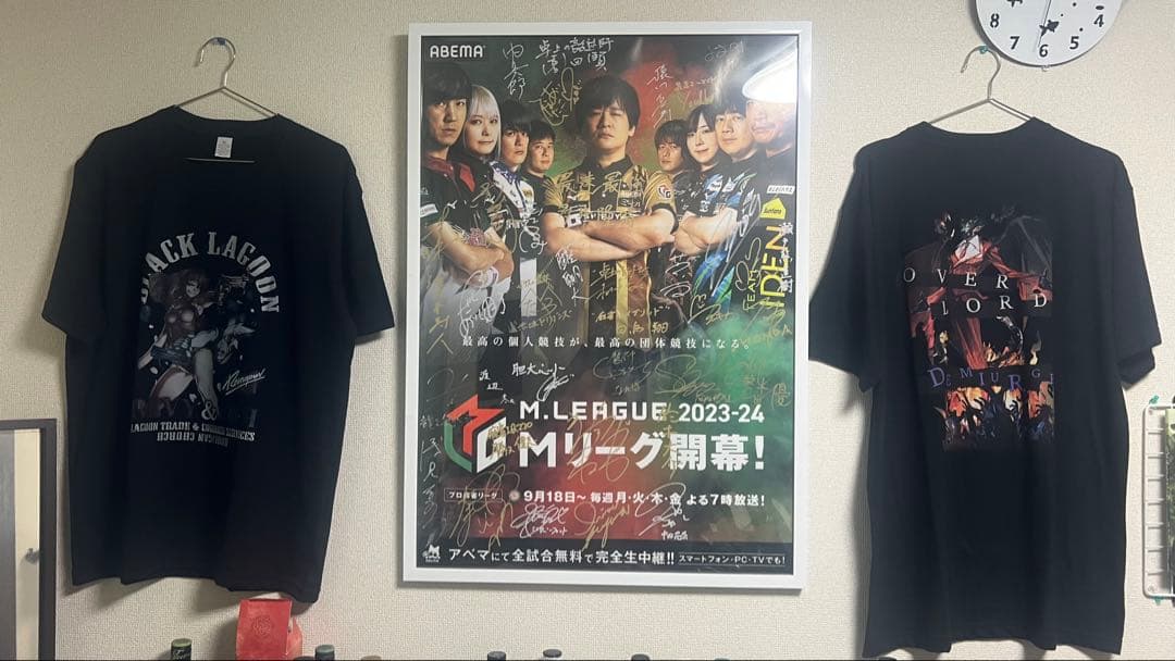 ＜激レア＞Mリーグ サイン入りポスター