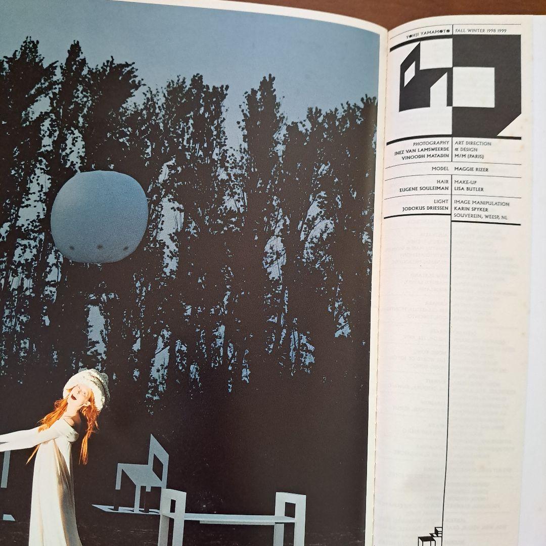 ヨウジヤマモトfemme　1998-99秋冬のルックブック