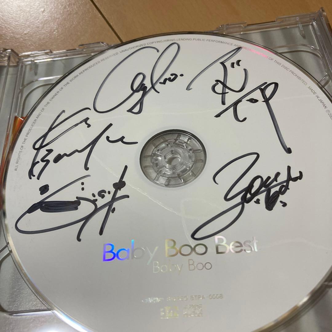 【即購入ok!!】Baby Boo ベストアルバム 直筆サイン入り