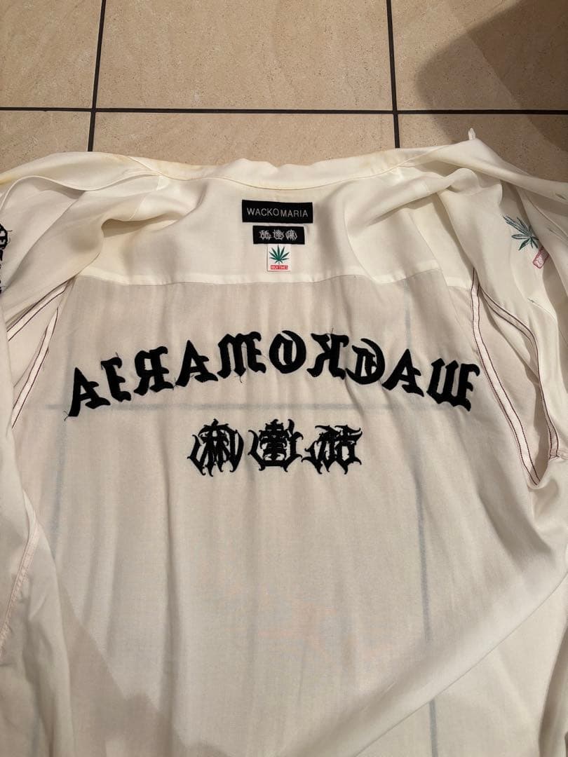 【早い者勝ち】WACKO MARIA 舐達磨　ホワイト