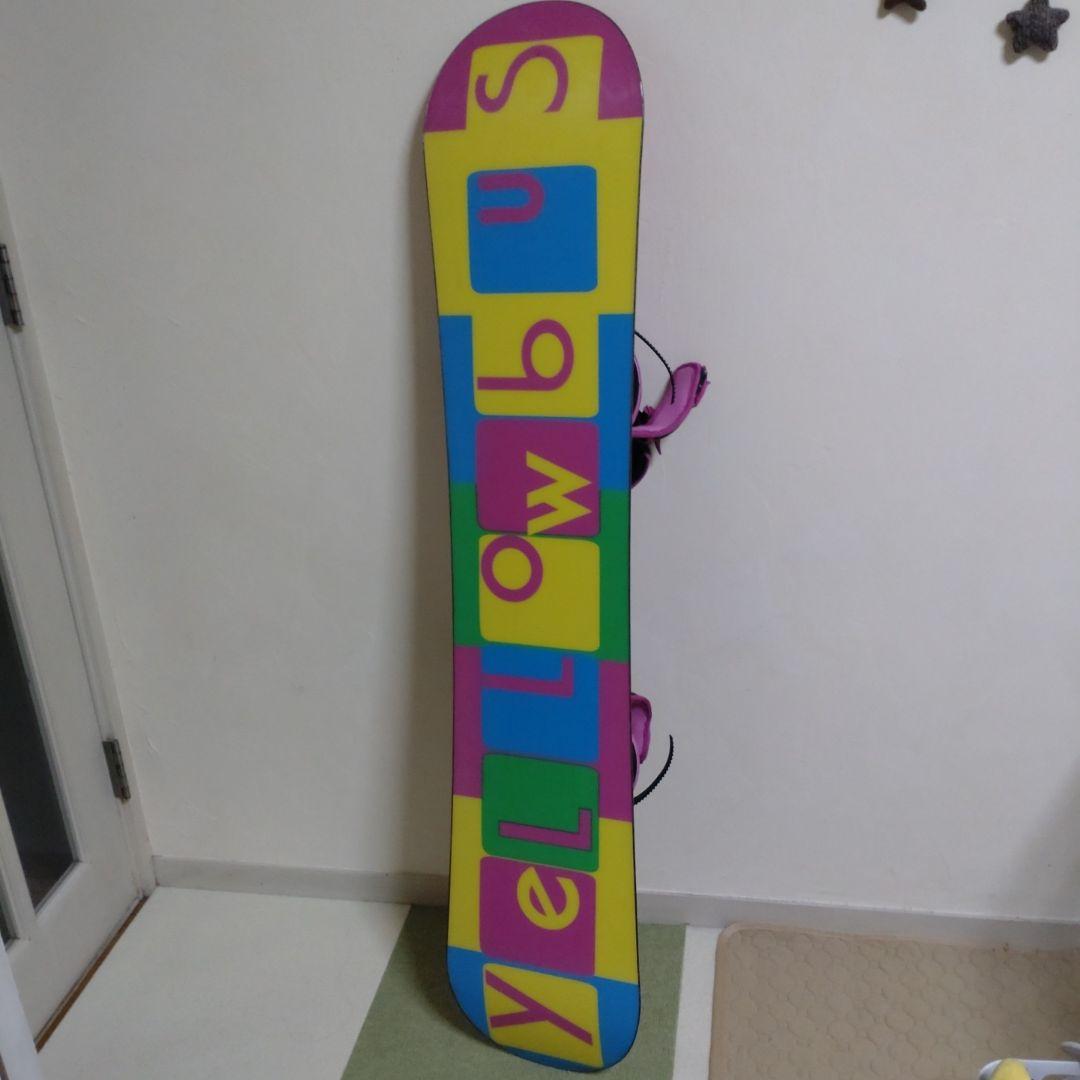 Yellowbus スノーボード ビンディング ケース付き