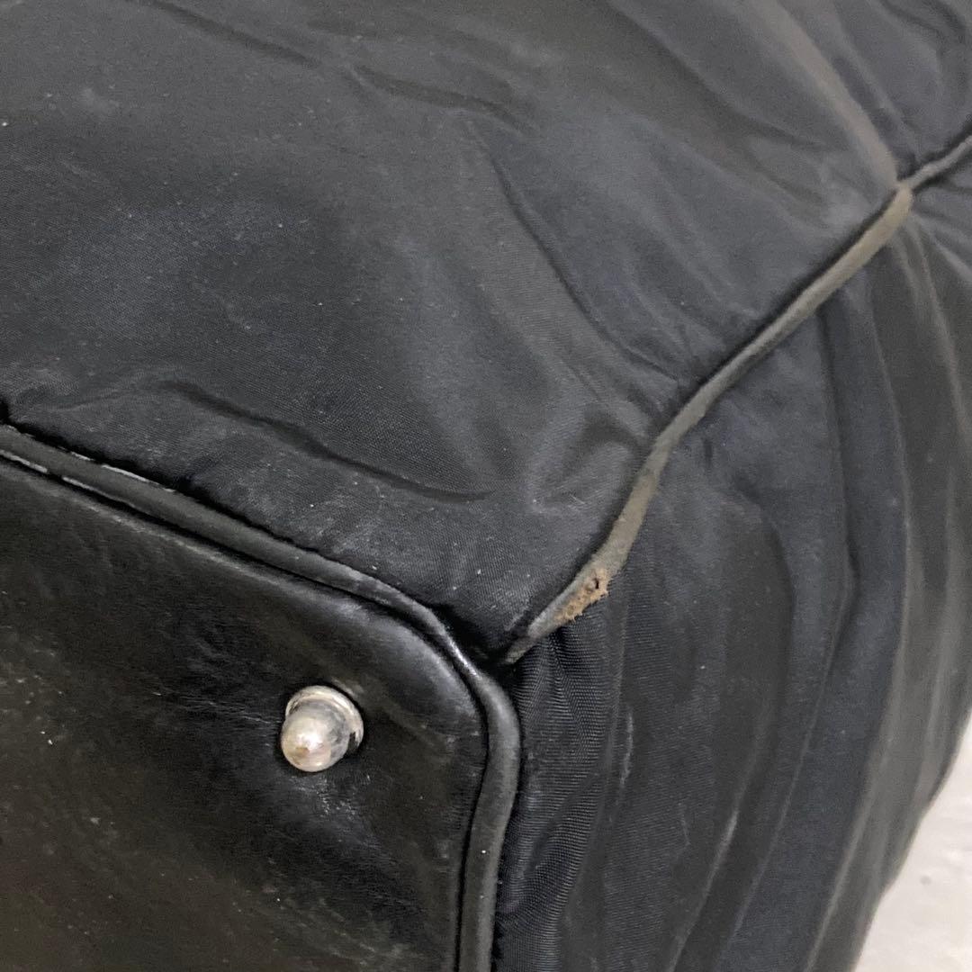 Felisi フェリージ　ボストンバッグ　2way　レザー×ナイロン　20286