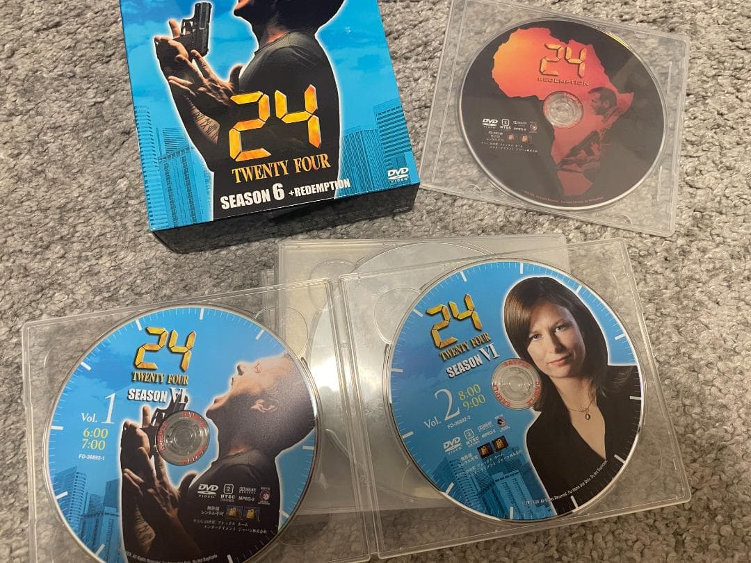 TWENTY-FOUR 24 Season 1-8 DVD全巻 ＆ 追加作品