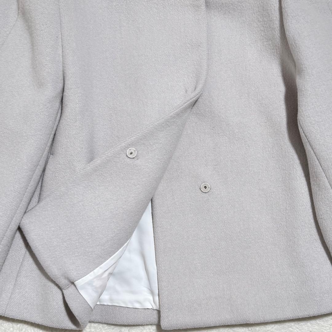 アナイ シャンブレーショートコート　ショートコート 2022 SS グレー