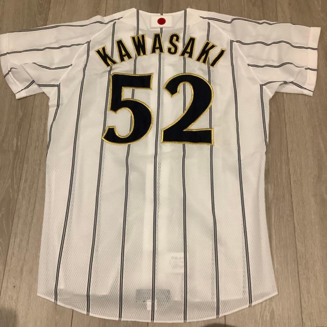 福岡ソフトバンクホークス　川崎宗則　ユニフォーム　北京五輪　MーLサイズ