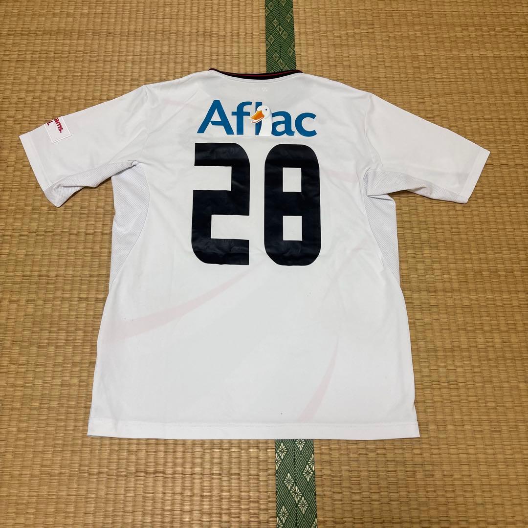 柏レイソル アウェイ ユニフォーム 栗澤僚一 No.28ヨネックス