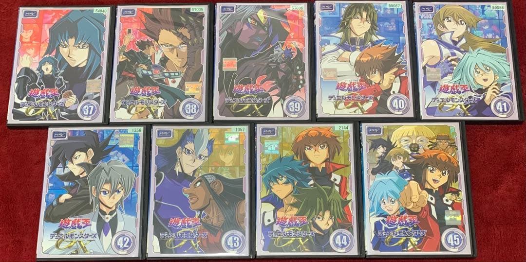 遊戯王 デュエルモンスターズ GX　DVD全45巻