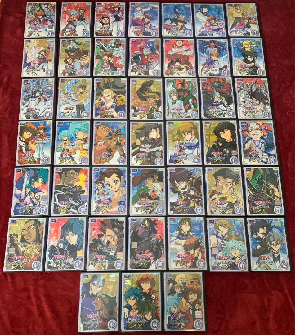 遊戯王 デュエルモンスターズ GX　DVD全45巻