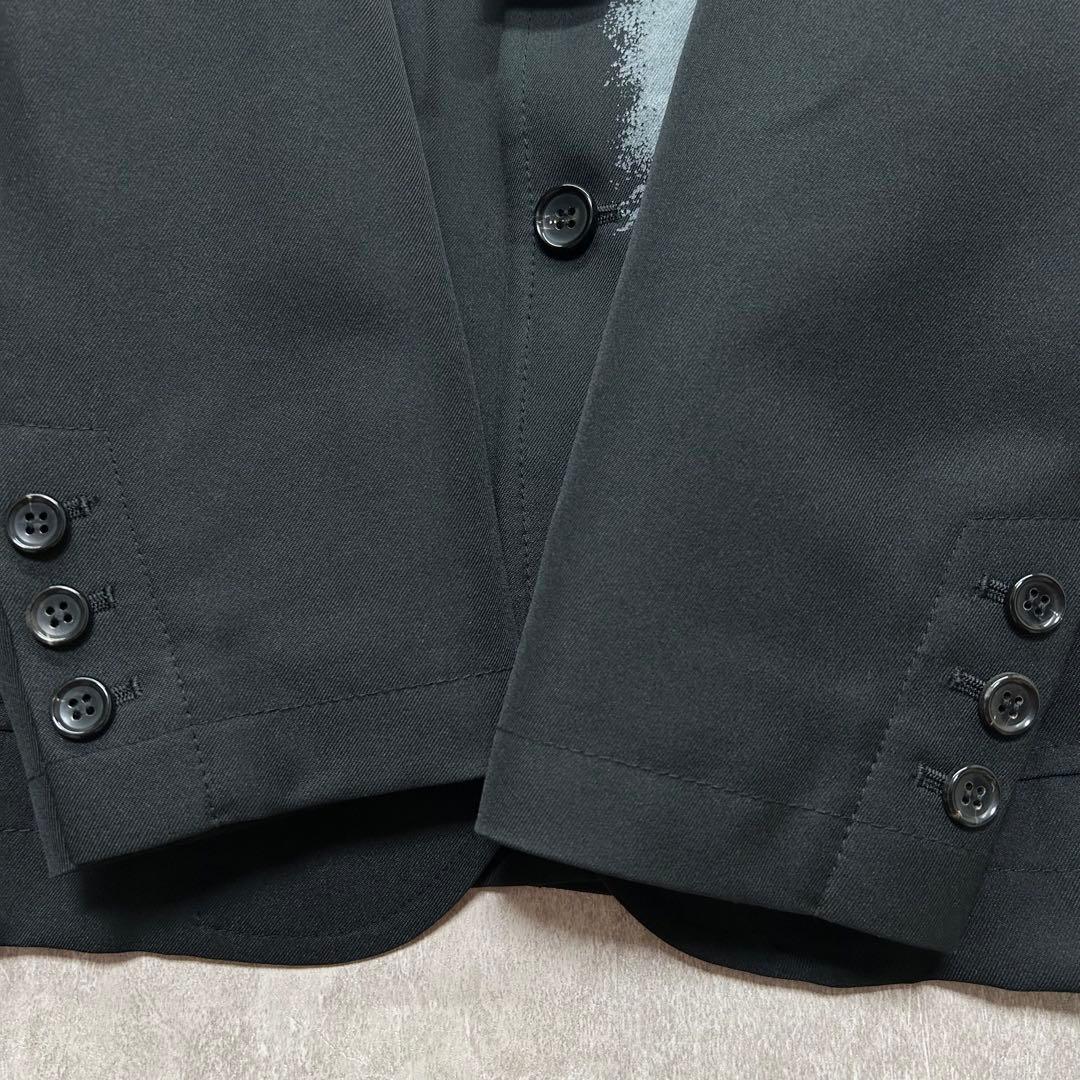 【山口一郎着用モデル】コムデギャルソンシャツ ペイント セットアップ M 黒