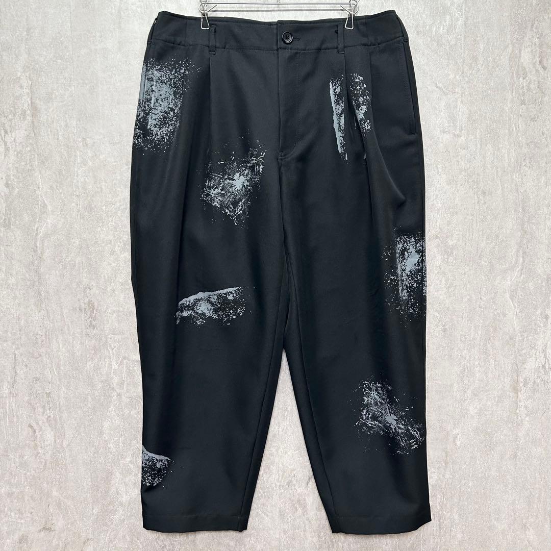 【山口一郎着用モデル】コムデギャルソンシャツ ペイント セットアップ M 黒