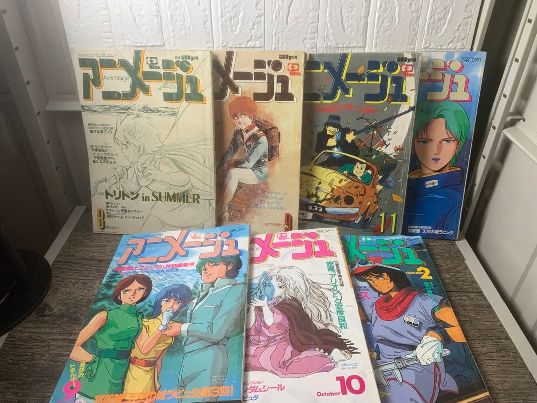 最終値下 アニメージュ 1980年～1983年 4年分 48冊セット＋7冊おまけ