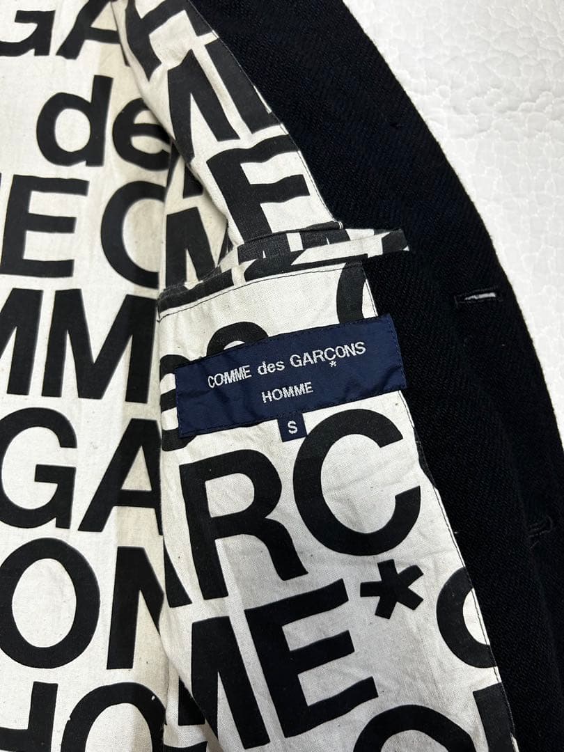COMME des GARÇONS テーラードジャケット S ブラック