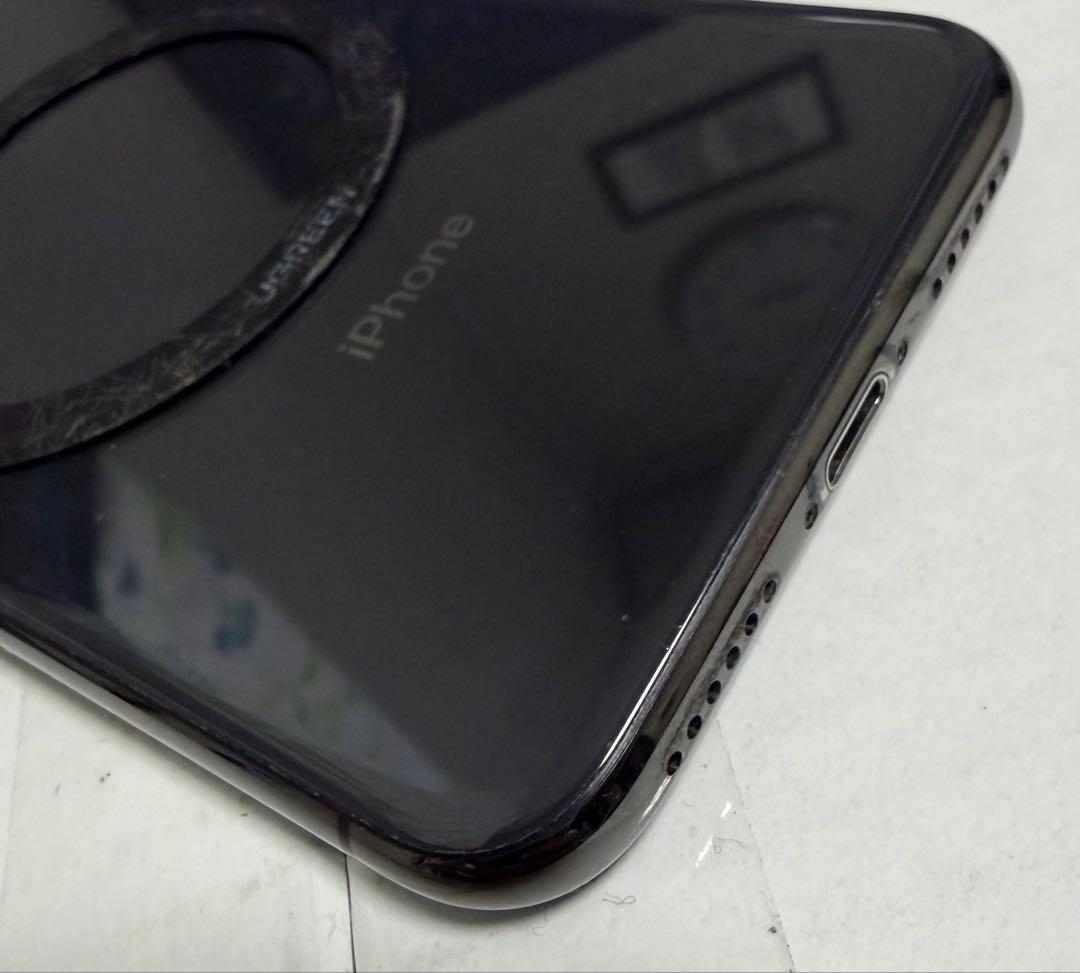 Apple iPhone X 256GB スペースグレー　SIMロック解除済み