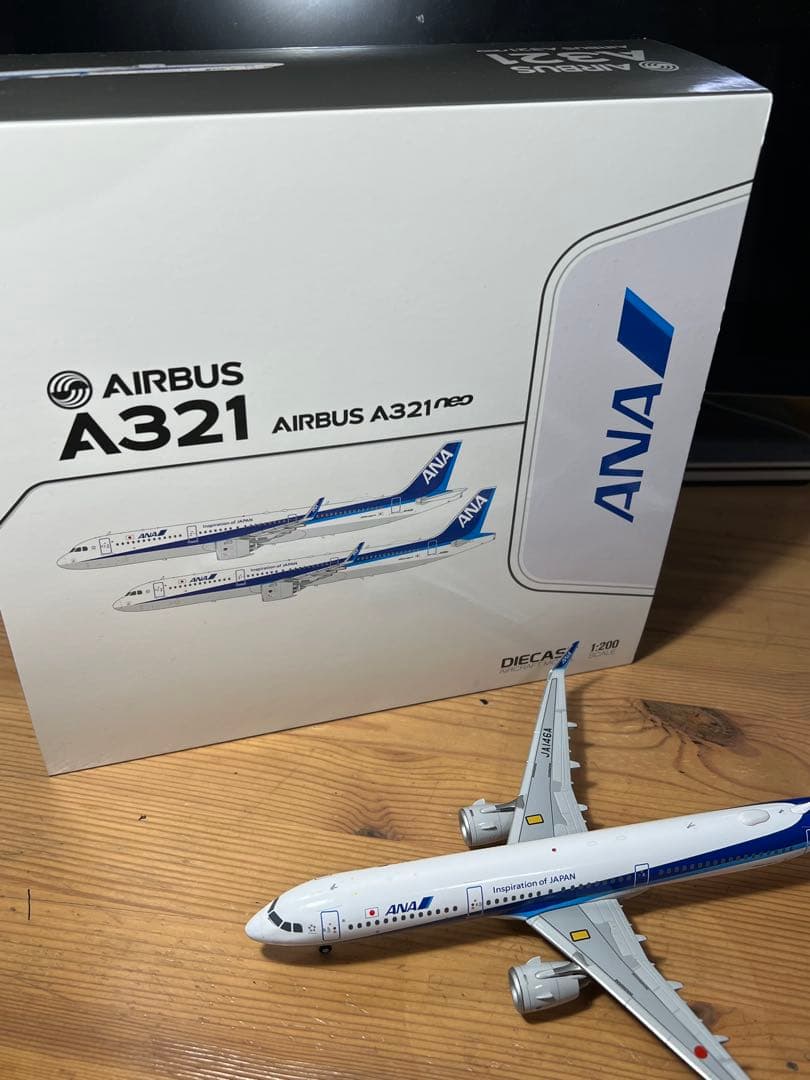 航空機・ヘリコプター JCwings 1/200 ANA A321neo