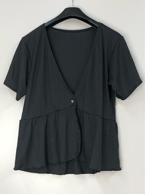 新品☆3L♪黒系♪水着5点セット♪ビスチェ×バンドゥビキニ♪短パン☆s890