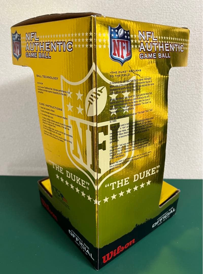 Wilson THE DUKE NFL公式球 アメリカンフットボール