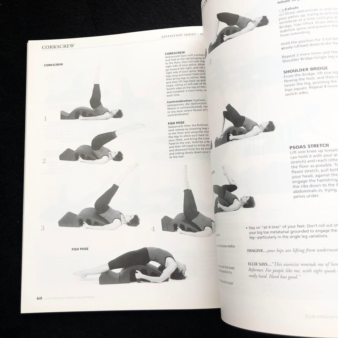 エリー・ハーマン ピラティスアーク＆バレルズ 教本 Ellie Herman