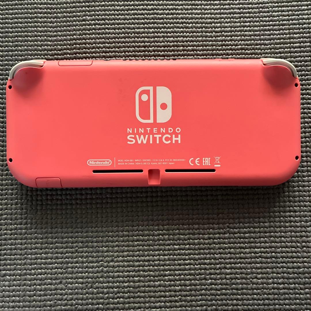 Nintendo Switch Lite ピンク 本体と充電器付き