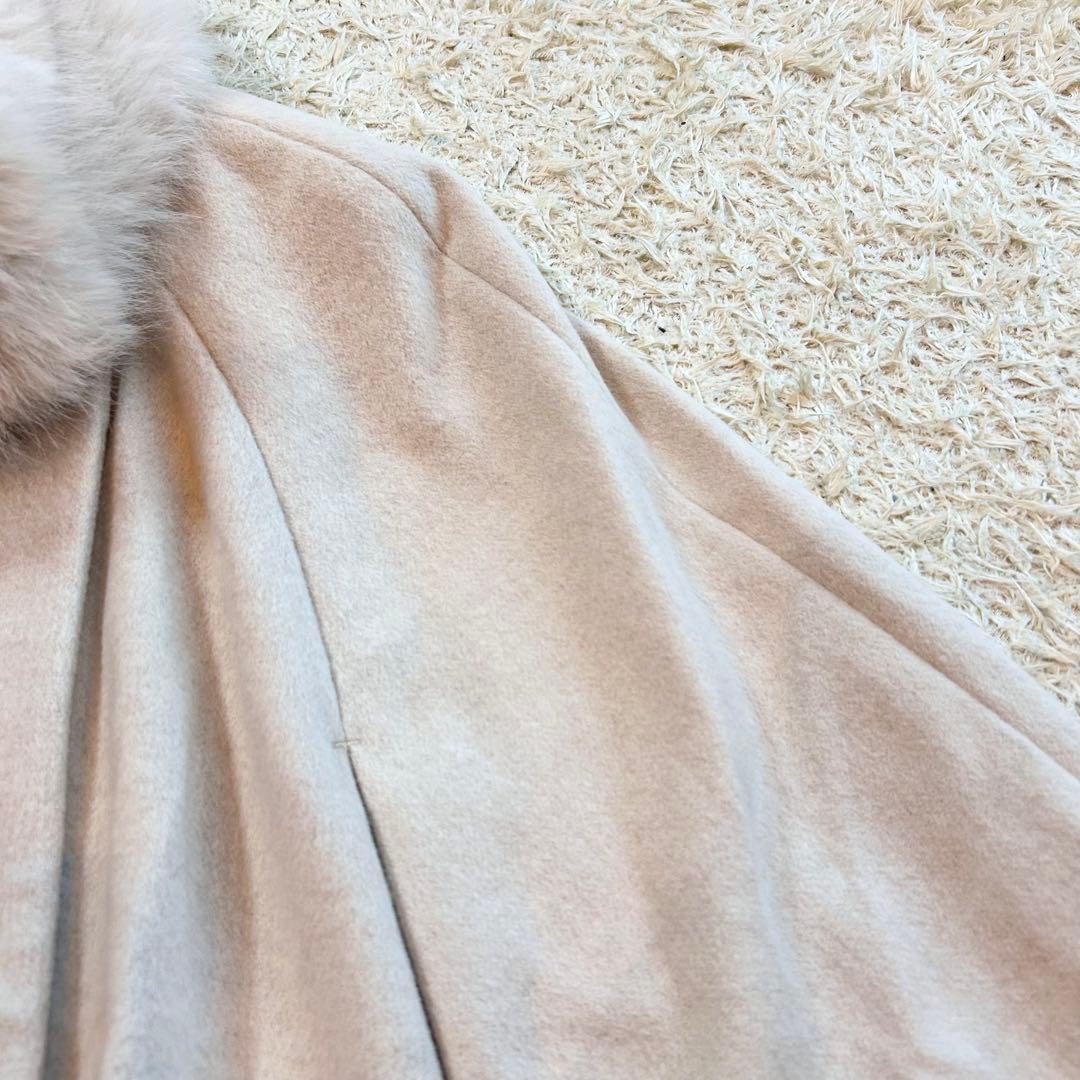 2024❤️SNIDEL ファー ショート ケープ コート 定価23980円