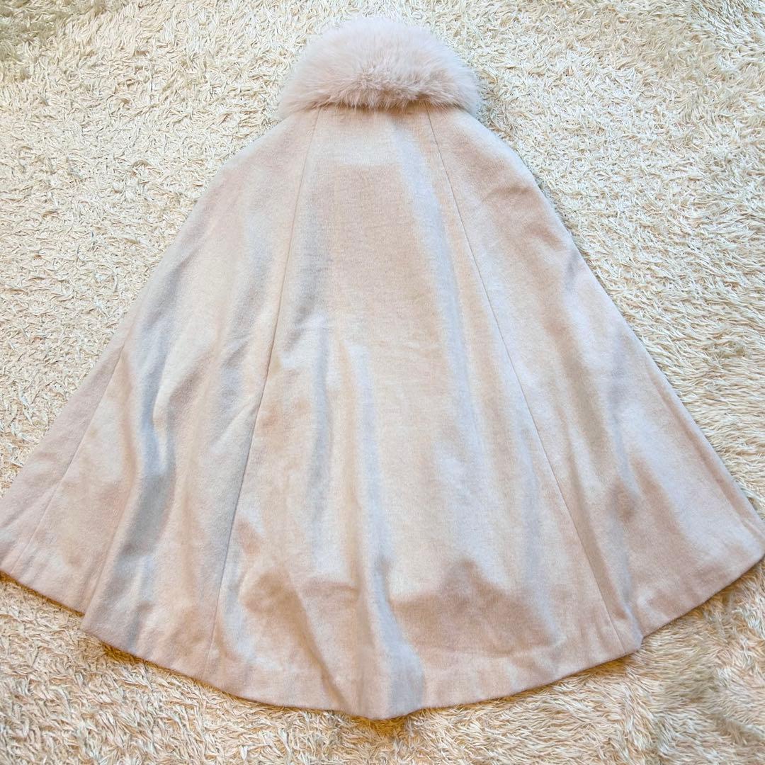 2024❤️SNIDEL ファー ショート ケープ コート 定価23980円