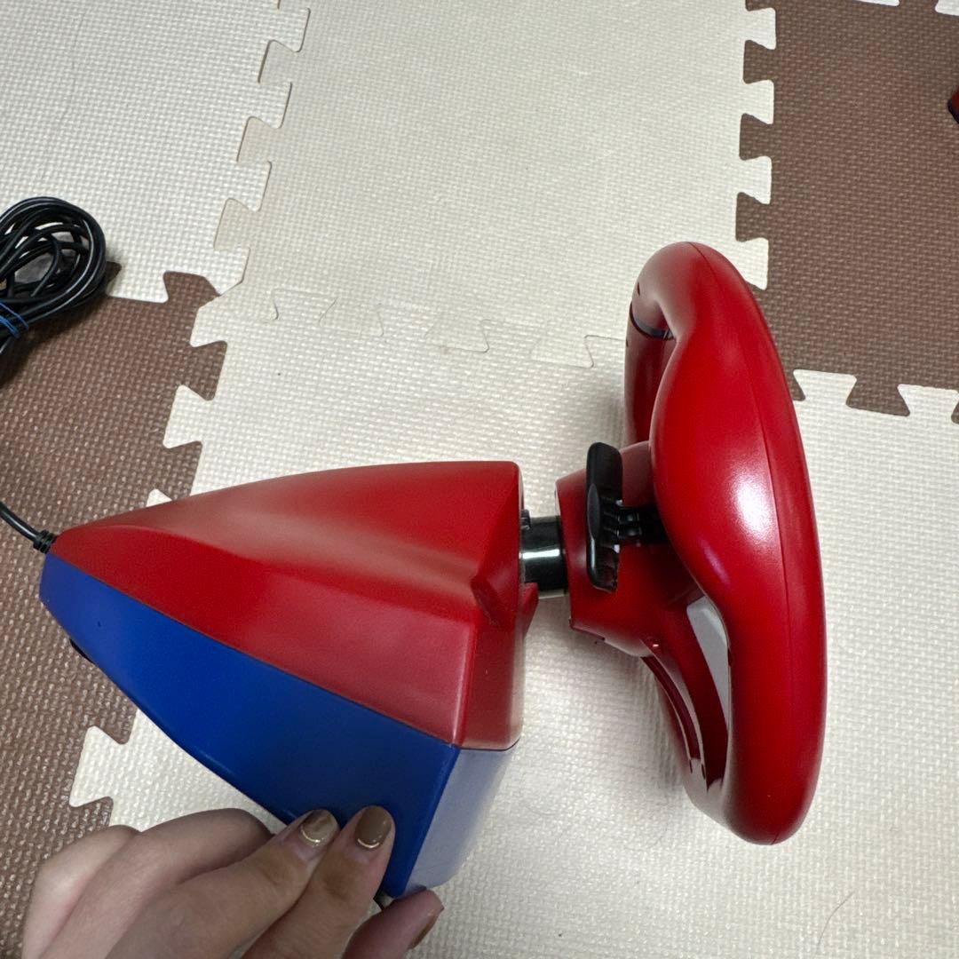 マリオカート8 デラックス ソフト レーシングホイール付き