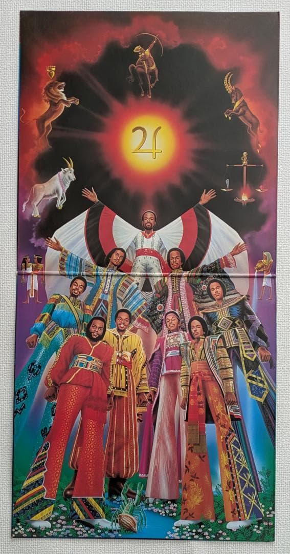 EARTH WIND & FIRE 黙示録（I am） LPレコード＋記念メダル